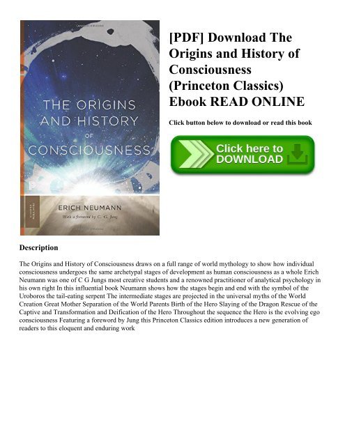 The origins and history of consciousness pdf download